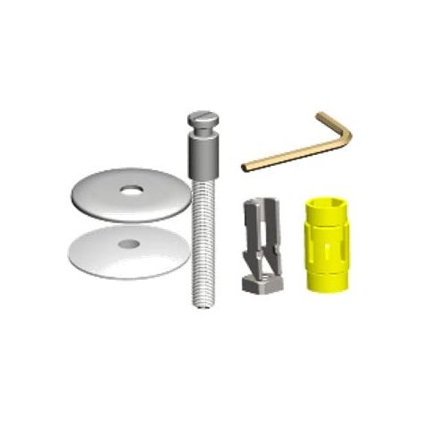 Ideal Standard - Multi Suites, Set di cerniere per sedile copriwater a chiusura rallentata serie Tesi, EW00667, Neutro