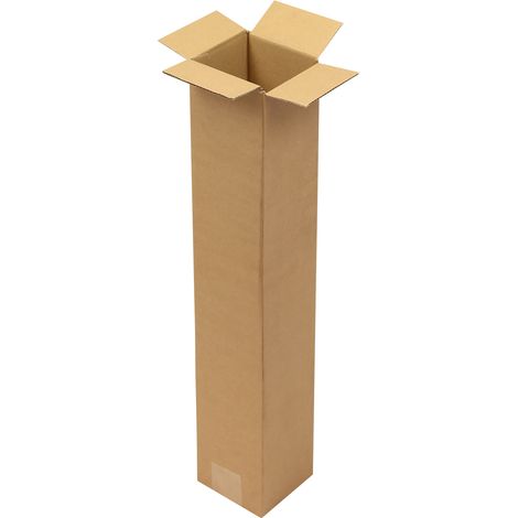 Faltkarton 1-wellig Höhenrillung Maße 250x250x250mm Qualität 1.20 B braun braun (1/2)