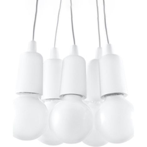 DIEGO 5 pendant lamp white (1/5)