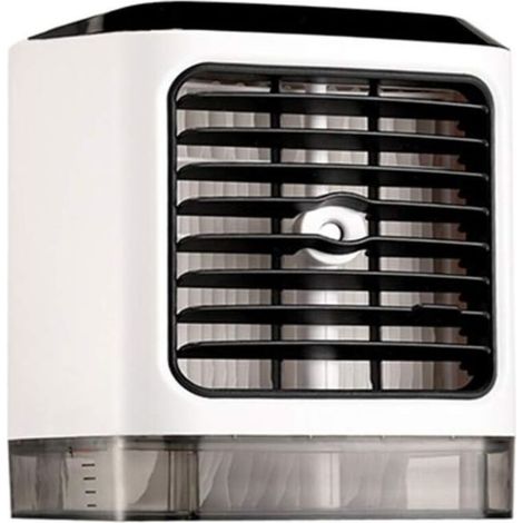 Refroidisseur d'air portable pour la maison, unité de climatisation portable, réservoir d'eau à 3 vitesses, humidificateur coloré