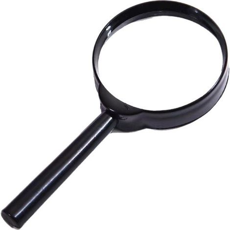 Lupas en miniatura, ideales para leer, hacer manualidades y bisutería (50 mm, 2 unidades). (1/5)