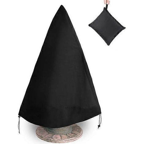 Housse de protection pour fontaine, 48 x 61 pouces, Betterlife 600D en tissu Oxford imperméable et anti-poussière, adaptée aux fontaines, statues et jeux d'eau de jardin extérieur. (1/5)