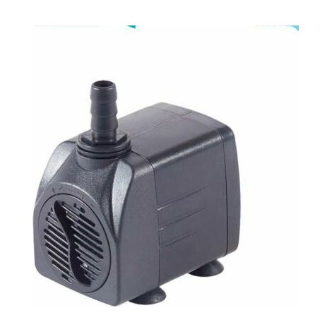 25-W-TauchwasserpumpeDurchflussrate 1500 l/hHubhöhe 2 mIPX84 Saugnäpfe3 Düsen für Aquarium und Springbrunnen (1/5)