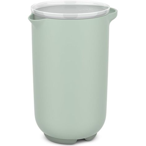 Pichet à Mixer plus Couvercle Chef It, Hermétique, dans la Porte du Réfrigérateur, Base Antidérapante pour Plus de Stabilité, 1000 ml, Nordic Sage, unique (1/5)