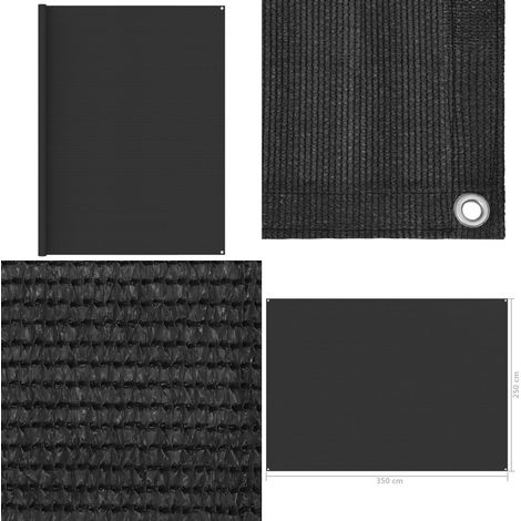 Tapis de tente 250x350 cm Anthracite - tapis de tente -  tapis de patio - Home & Living (1/4)