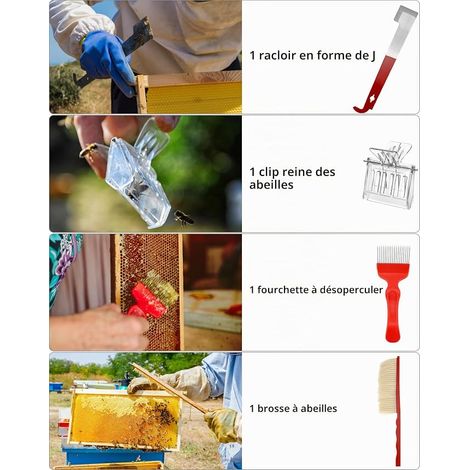Beekeeping Tool Kit, Beekeeping Equipment for Hive Smoker, Beekeeping Supplies (1/4)