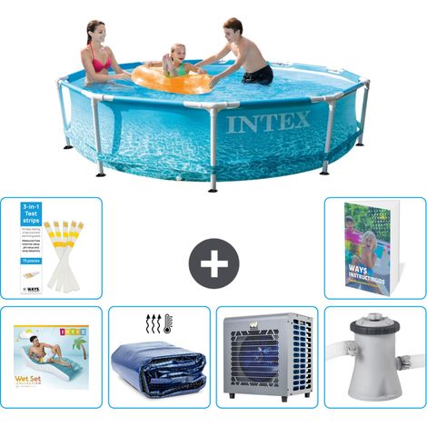 Intex Piscine Tubulaire Ronde - 305x76 cm - 7-pièces  S112 (1/5)