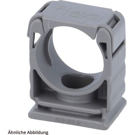 15030028036 FLEXA RQHG Porte-tuyau avec couvercle pour Diamètre extérieur de tuyau 42,5 mm pour Gaine annelée diam. ext. 42,5 mm - 1 Stück (1/3)