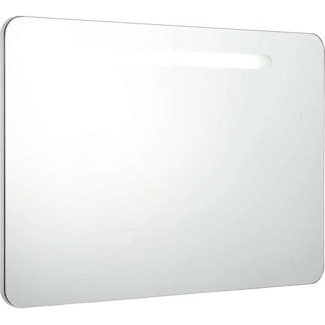 Maison Exclusive - LED-Spiegelschrank 80x9,5x55 cm