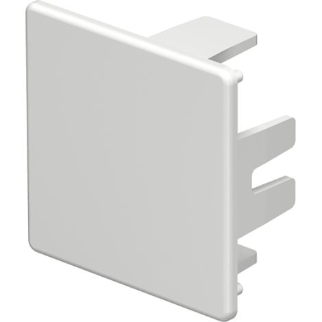 Tapa final obo he40040rw plástico 3.9x4 cm pack 10