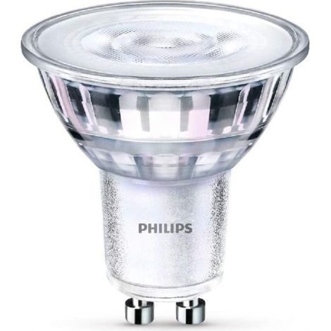 Philips Warm Glow Faretto LED, Attacco GU10, 4 W Equivalenti a 35 W, Dimmerabile [Classe di efficienza energetica A+] (1/5)