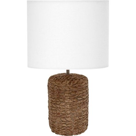 Platinet LUCIA & ST.LUCIA Tischlampe Beige und Helles Rattan (1/2)