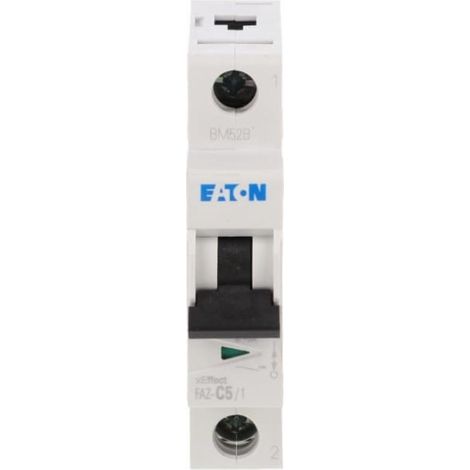 Interruttore magnetotermico 1P C 5A 15kA AC FAZ-C5/1 278554