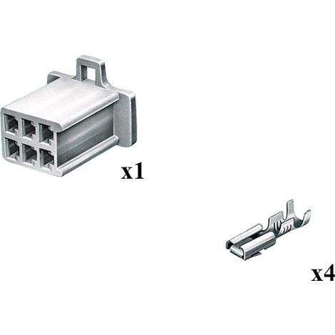 Kit Connecteur Series MTW Mâle 6 Voies