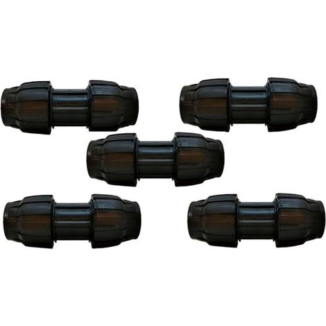 5 Stück PE-Rohr Muffe 75mm Aenor Zertifizierter PE-Rohranschluss 75 mm Verbindung für 75mm PE-Rohr