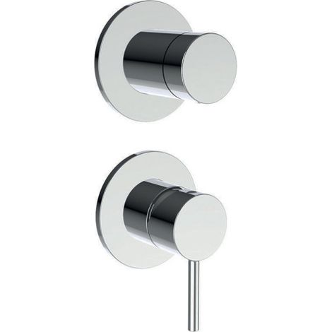 Mitigeur douche phi 2 sorties instal. verticale chrome - CRISTINA ONDYNA PH66251