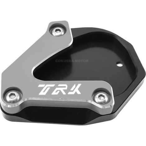 (Titane) Plaque de support d'extension de béquille latérale pour moto compatible avec BENELLI TRK502 TRK 502X trk 502 2020-2022 maxpower (1/4)