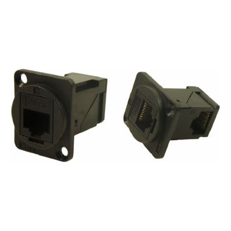 Connecteur Ethernet traversant RJ45 Femelle cat. 6 RS PRO Non blindé ( Prix pour 1 )