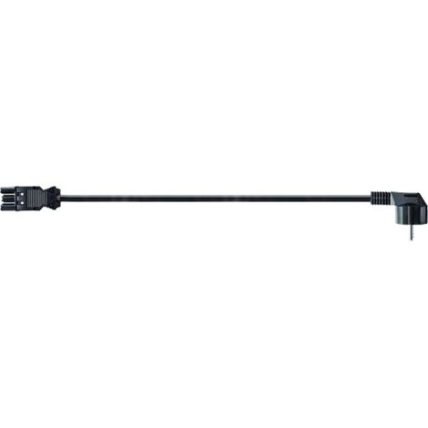 CABLE 2M CON CLAVIJA ACODADA SCHUKO H05VV-F 3G 1,5mm. VALIDO P/MOD.CONI Y POWER FRAME