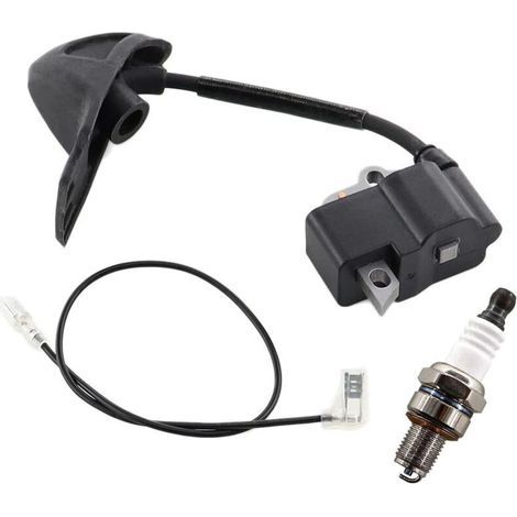 Bobine d'allumage avec bougie d'allumage pour souffleur de feuilles Stihl BG56 BG56C SH56 BG86 BG86C SH86 C Remplace 4241 400 1307, 4241 1306 B, 4241 400 1318 (1/5)