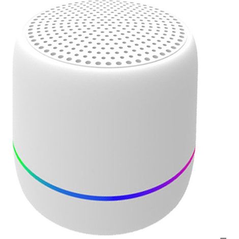 Enceinte Sans Fil - Akashi - 5W - LED Multicolore - Autonomie 4H (1/5)