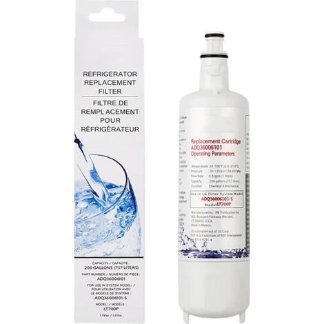 Filtre à eau pour réfrigérateur LT700P ADQ36006101-S (1/4)