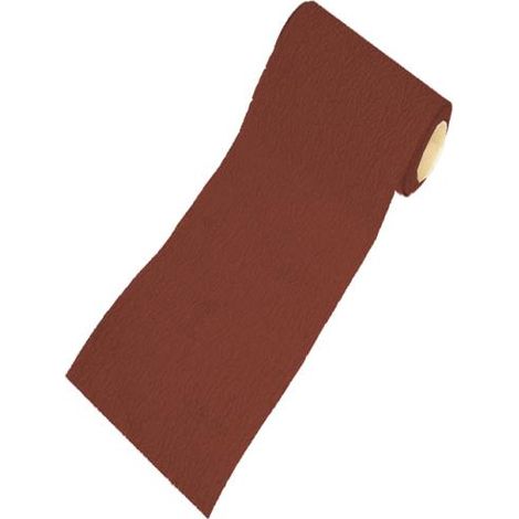 Faithfull Aluminium Oxide Paper Roll Red Heav