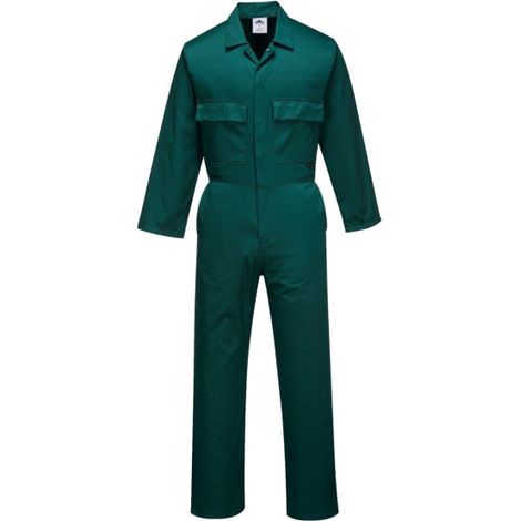 Mono laboral Euro Work cintura trasera elástica Regular PORTWEST S999 L Verde botella