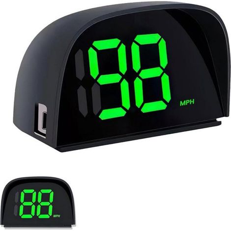 Compteur de vitesse numérique - - Affichage tête haute - LED haute définition - Technologie GPS avancée
