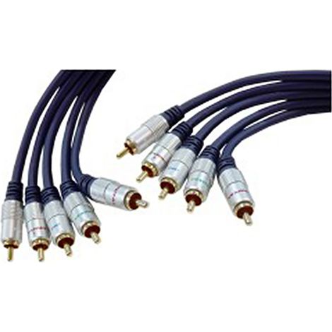 BeMatik - OFC Câble 5xRCA-M/M (10m) (1/4)