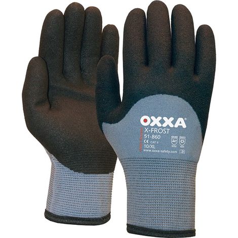 Guanto Protettivo Oxxa X-Frost, Taglia 10, Grigio / Nero (A 12)