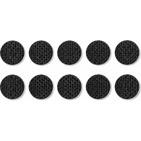 10 Pcs Coussinet EVA Auto-Adhésif Rond 4,5cm Anti-Dérapant Meuble Table Chaise Sol Protection (1/5)