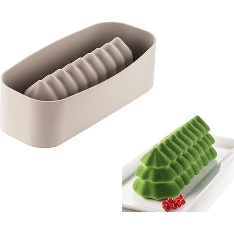 Silikonform Buche Sapin Weihnachtsbaum silikomart (1/4)