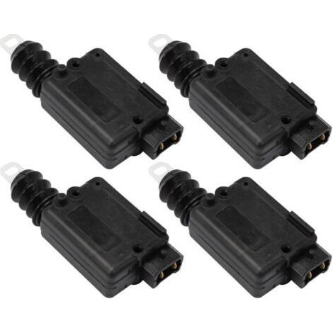 4 × Moteur Centralisation de Porte ou Coffre pour Clio 2 Duster Logan Sandero, Actionneur de Verrouillage Central pour Megane Scénic Trafic Twingo Espace Kangoo Master 2 7701039565 (1/4)