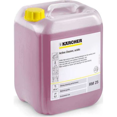 Détergent actif KARCHER PressurePro acide RM 25 10 litres