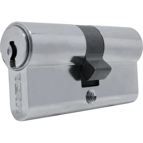Kaba Expert 30x70 Cilindro de cerradura niquelado de alta seguridad