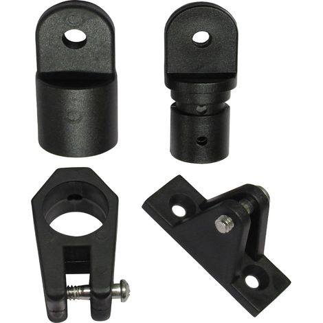 Bimini Top Canopy Tube Fittings (Nylon End Cap Fixing Bracket)
