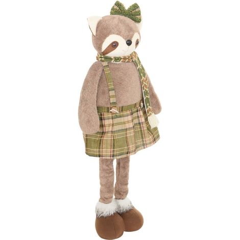 Procione natalizio in peluche in posizione eretta - Feeric lights & christmas (1/5)