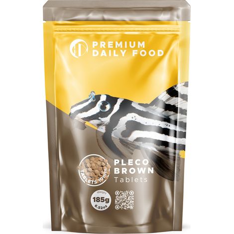Comprimés Pleco bruns 185 g