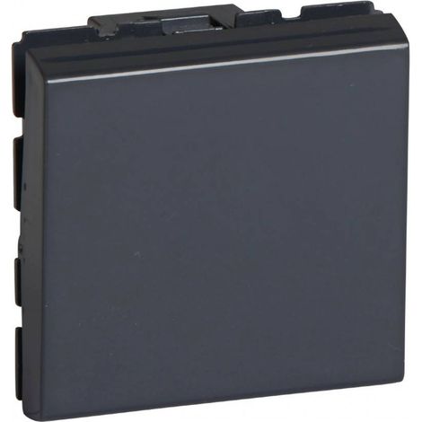 MOSAIC VA ET VIENT 10A 2 MODULES ANTHRACITE LEGRAND 079111