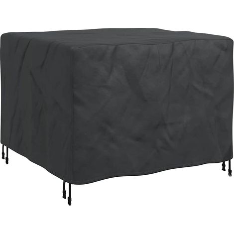 Housse pour mobilier d'extérieur Noir 113 x 113 x 73 cm 210D CFW39553 (1/4)