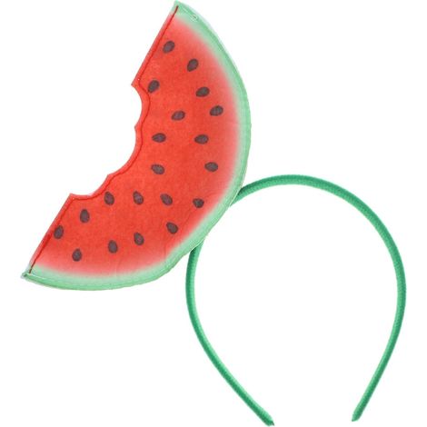 Bandeau en forme de pastèque pour femme, bandeau tendance en forme de pastèque 3D pour cadeaux de fête (1/5)