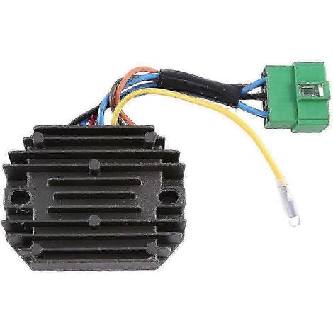Régulateur de tension et redresseur 2025 12V 280W compatible avec les moteurs Yanmar 3TNE74, 3D74E et 3D68E (version 119640-77710). (1/5)