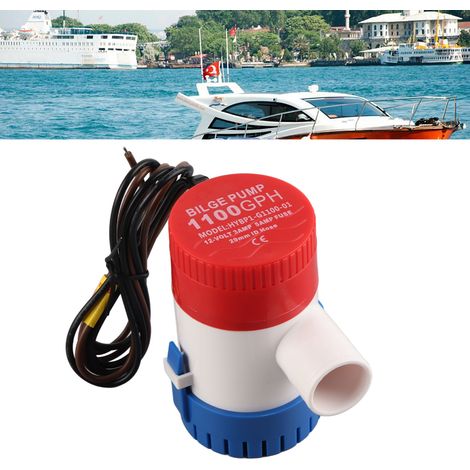 Pompe de cale manuelle Shanghai 12V, 1100 gallons GPH, exclusivité entrepôt à l'étranger. (1/5)