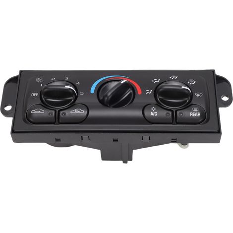 Pannello di controllo del climatizzatore/riscaldamento, design robusto, controllo climatico efficiente, compatibile con Malibu 1997-2005, Cutlass 1997-1999 (1/5)