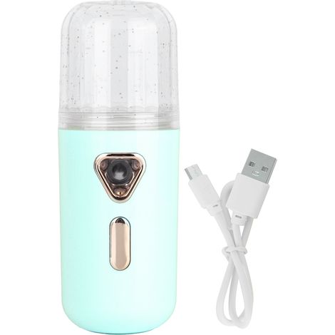 Mini-Gesichtsbefeuchter (30 ml), tragbar, USB-aufladbar, Sprühnebel für die Hautpflege (1/5)