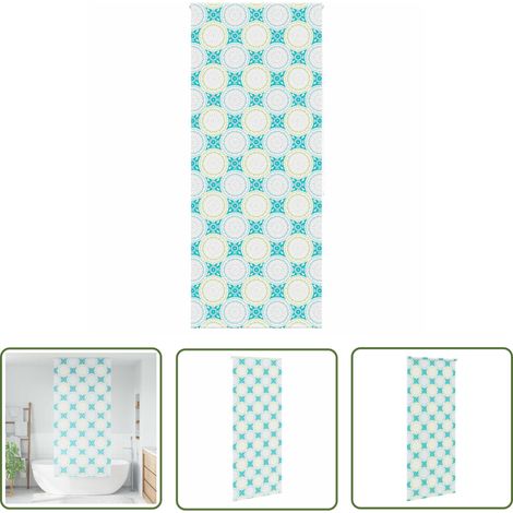 vidaXL Store enrouleur de douche 90x240 cm largeur du tissu 86 cm (1/5)