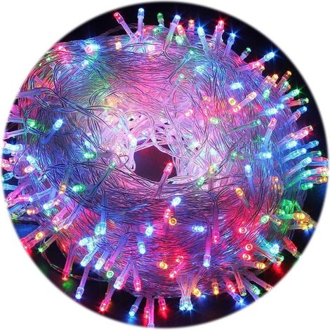 String Light - 200 Led - 66 Feet - Multicolor - Indoor Outdoor - Memory Controller - 110 V (1/5)