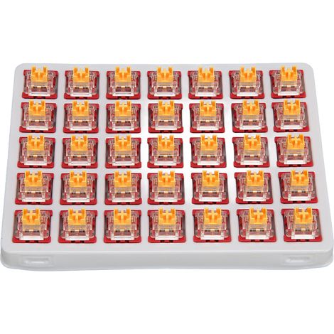 35 Interrupteurs Mécaniques Linéaires Anti-Poussière Silencieux, Longue Durée de Vie, Compatibles LED pour Clavier DIY - PHOENIX SWITCH (1/5)