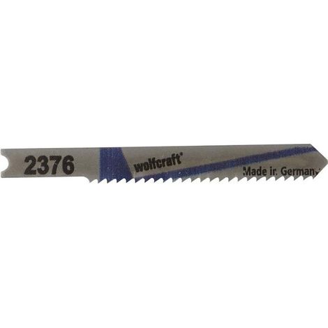 Wolfcraft Stichsägeblatt-Set 52 mm HSS U-Schaft 2 Stück Sägeblätter & Sägehilfen (1/4)